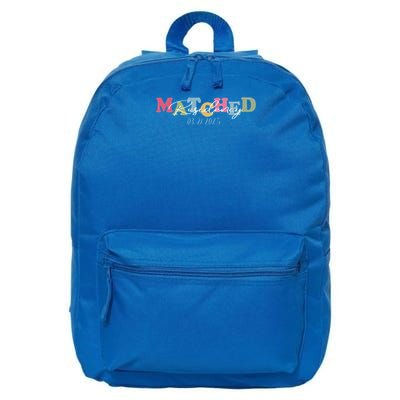 I Matched Residency Match Day 2025 Medical Student 16 in Basic Backpack