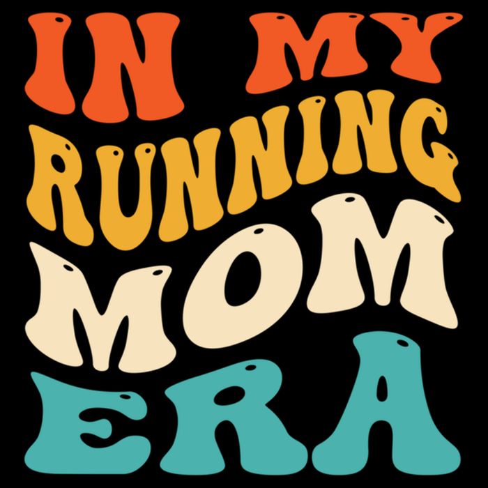 In My Running Mom Era Funny Runner Mom Retro Groovy Cute Gift Bucket Hat