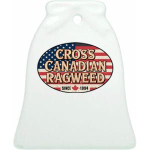 I Miss Ragweed Cross Canadian Ragweed Ceramic Bell Ornament