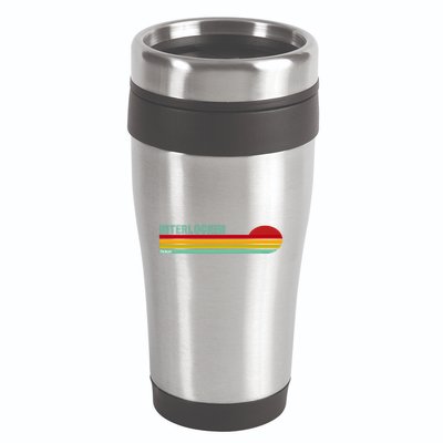 Interlochen Michigan Retro 16oz Travel Tumbler