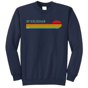 Interlochen Michigan Retro Sweatshirt