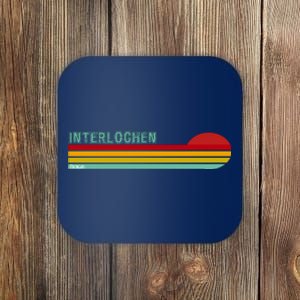 Interlochen Michigan Retro Coaster