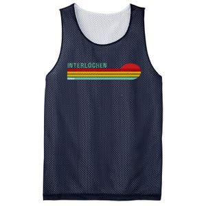 Interlochen Michigan Retro Mesh Reversible Basketball Jersey Tank