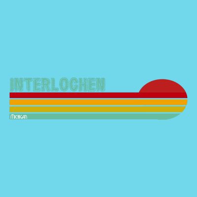 Interlochen Michigan Retro T-Shirt