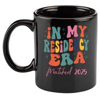 In My Residency Era I Matched 2025 New Resident  11oz C Handle Ceramic Mug