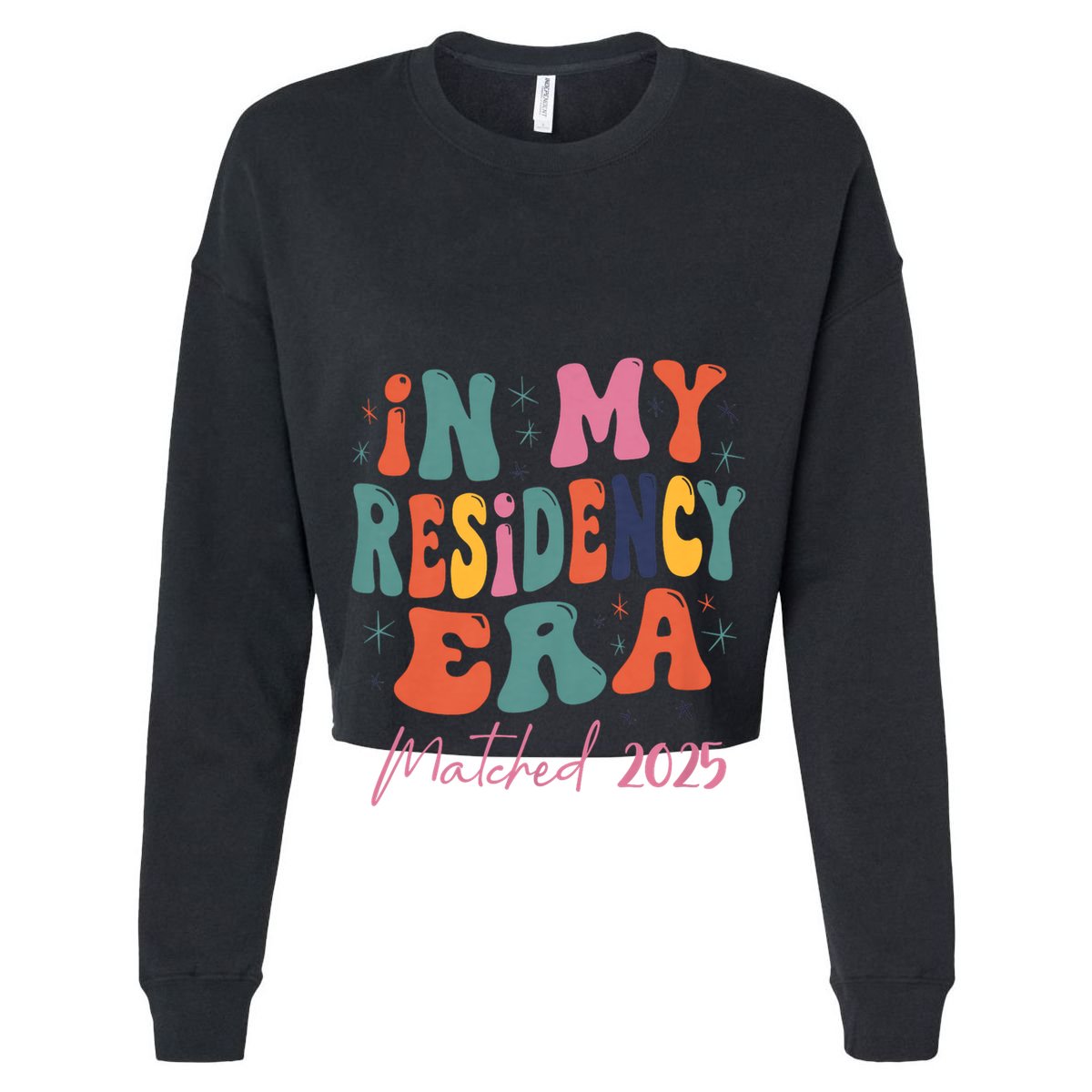 In My Residency Era I Matched 2025 New Resident  Women's Crop Top Tee