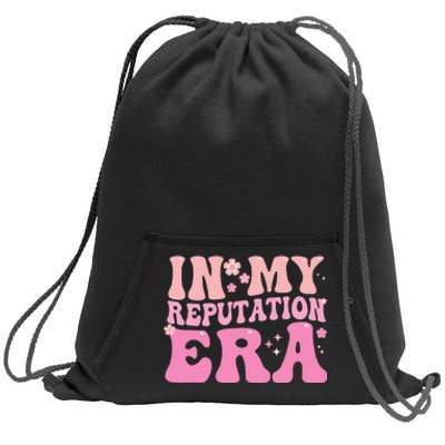 In My Reputation Era Groovy Sweatshirt Cinch Pack Bag