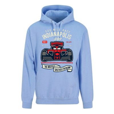 Indianapolis Mile Race Unisex Surf Hoodie