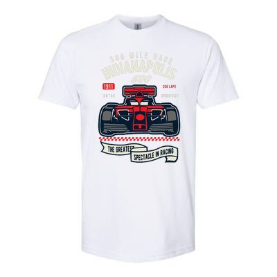 Indianapolis Mile Race Softstyle CVC T-Shirt