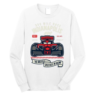 Indianapolis Mile Race Long Sleeve Shirt