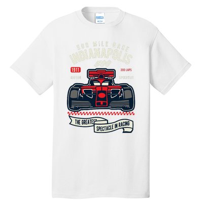 Indianapolis Mile Race Tall T-Shirt