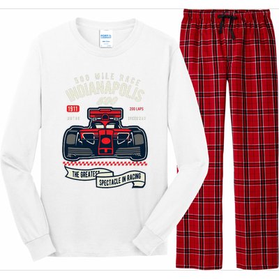 Indianapolis Mile Race Long Sleeve Pajama Set