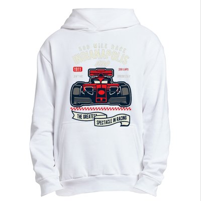 Indianapolis Mile Race Urban Pullover Hoodie