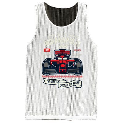 Indianapolis Mile Race Mesh Reversible Basketball Jersey Tank