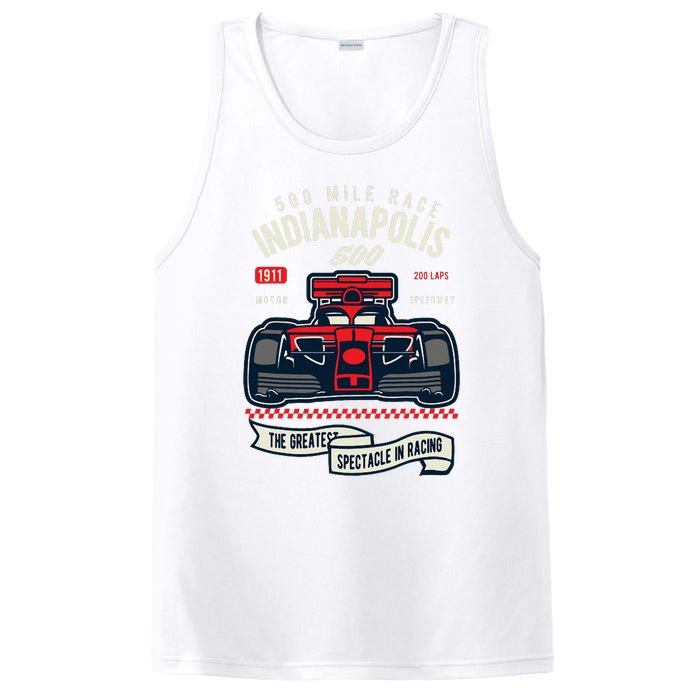 Indianapolis Mile Race PosiCharge Competitor Tank