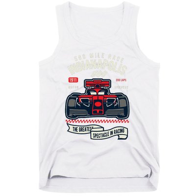 Indianapolis Mile Race Tank Top