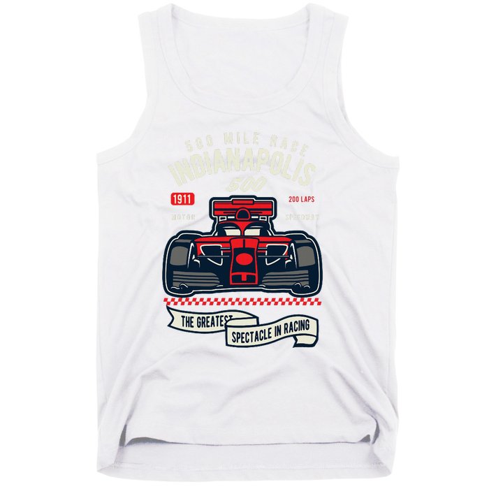 Indianapolis Mile Race Tank Top