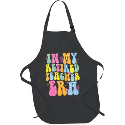 In My Retired Teacher Era Class Of 2025 Funny Retirement Apron