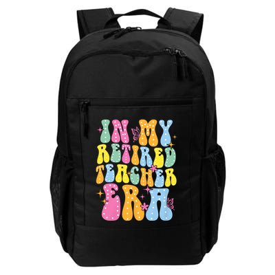 In My Retired Teacher Era Class Of 2025 Funny Retirement Backpack