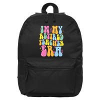 In My Retired Teacher Era Class Of 2025 Funny Retirement 16 in Basic Backpack