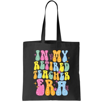 In My Retired Teacher Era Class Of 2025 Funny Retirement Bag