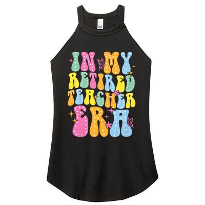 In My Retired Teacher Era Class Of 2025 Funny Retirement Women's Perfect Tri Rocker Tank