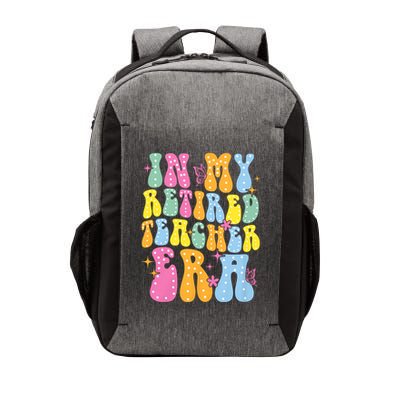 In My Retired Teacher Era Class Of 2025 Funny Retirement Vector Backpack