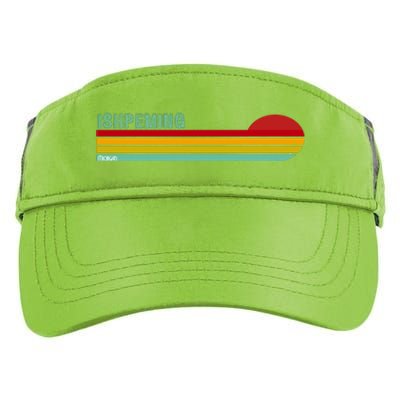 Ishpeming Michigan Retro Adult Drive Performance Visor