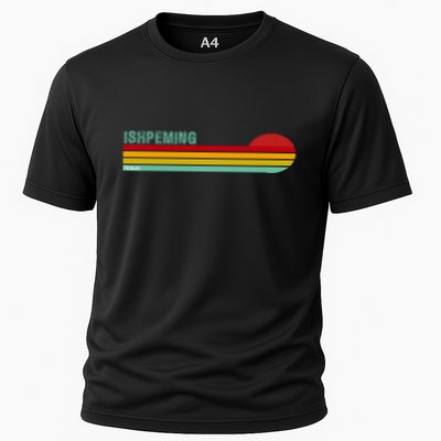 Ishpeming Michigan Retro Performance Shirt