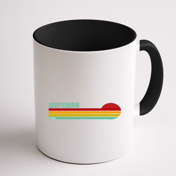 Ishpeming Michigan Retro Mug