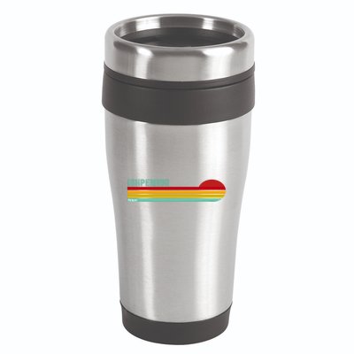 Ishpeming Michigan Retro 16oz Travel Tumbler
