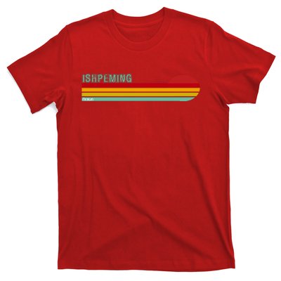 Ishpeming Michigan Retro T-Shirt