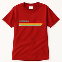 Ishpeming Michigan Retro Tall T-Shirt