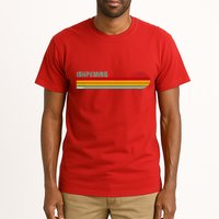 Ishpeming Michigan Retro Tall T-Shirt