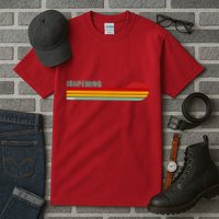 Ishpeming Michigan Retro Tall T-Shirt