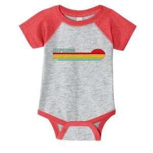 Ishpeming Michigan Retro Infant Baby Jersey Bodysuit