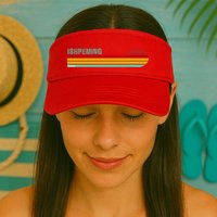 Ishpeming Michigan Retro Visor