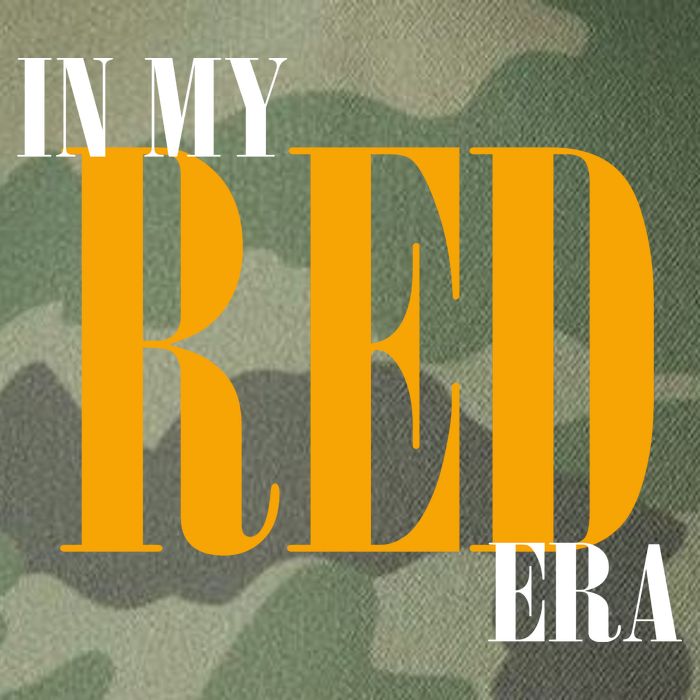 In My Red Era Legacy Tie Dye Trucker Hat