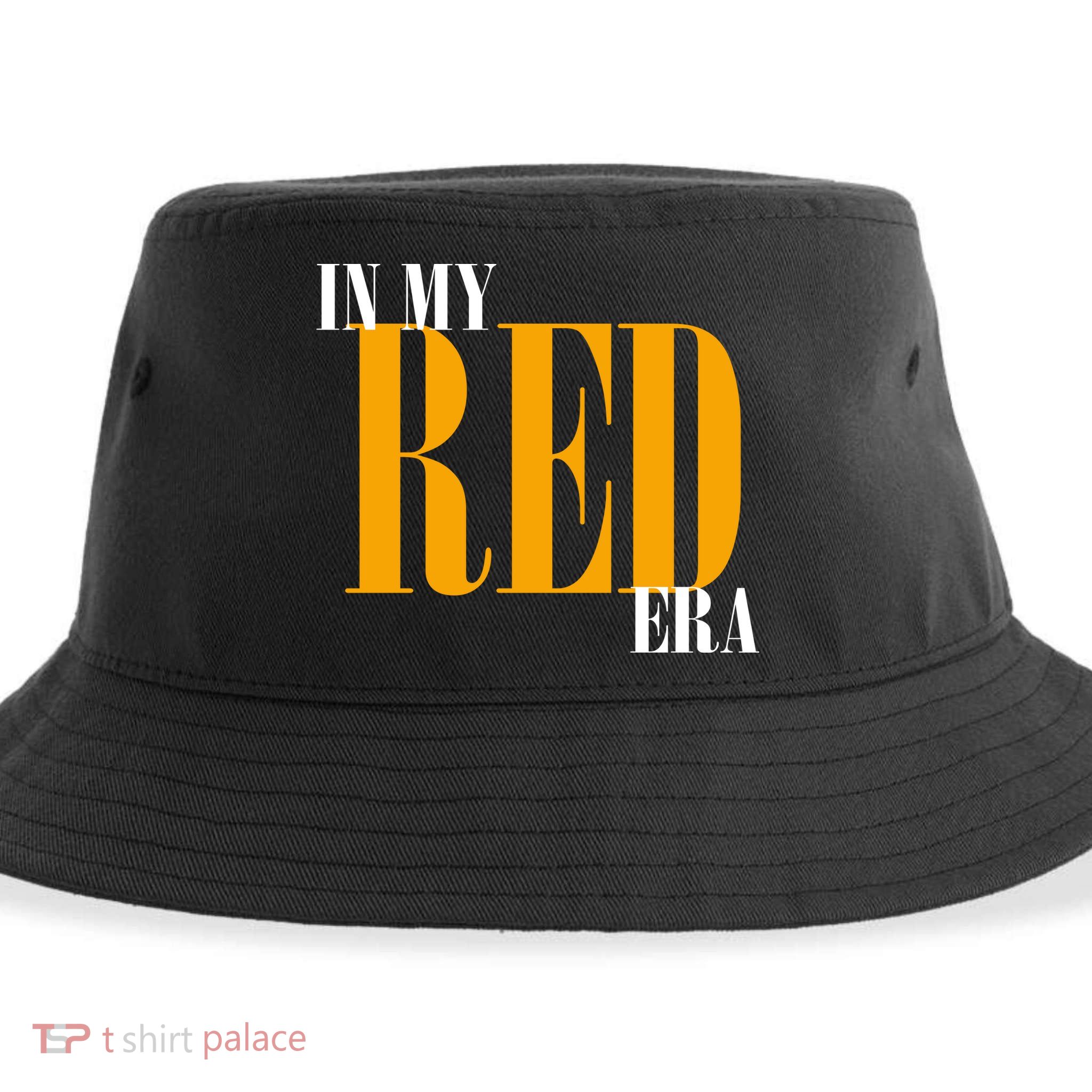 In My Red Era Sustainable Bucket Hat