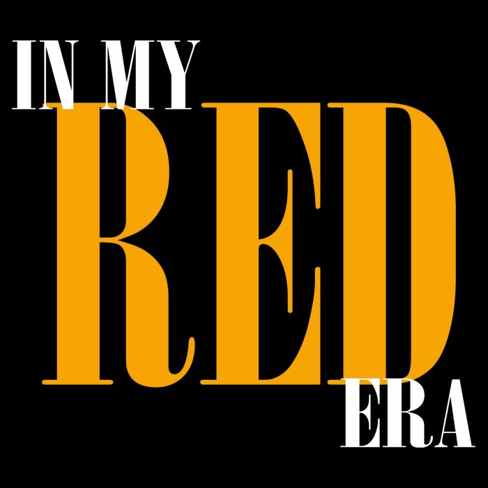 In My Red Era Cropped Pullover Crew