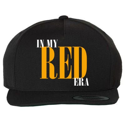 In My Red Era Wool Snapback Cap