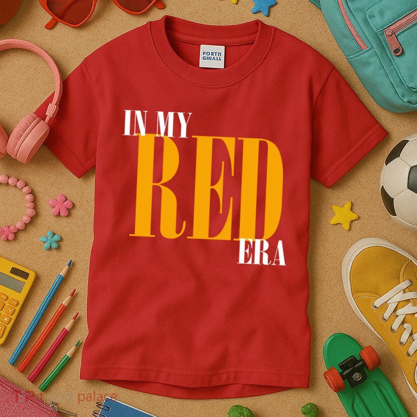 In My Red Era Kids T-Shirt