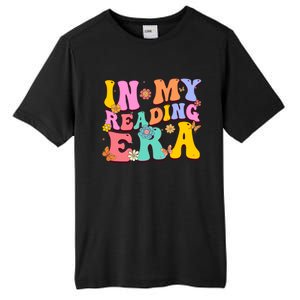 In My Reading Era Book Funny Book Reader Retro Groovy Gift Tall Fusion ChromaSoft Performance T-Shirt