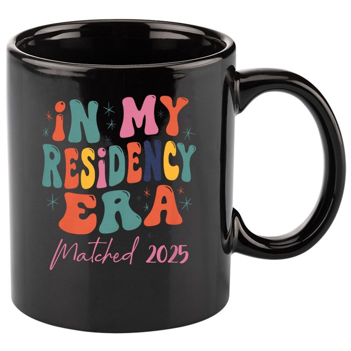 In My Residency Era I Matched 2025 New Resident 11oz C Handle Ceramic Mug