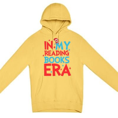 In My Reading Books Era Teachers Autism Awareness Book Lover Premium Pullover Hoodie