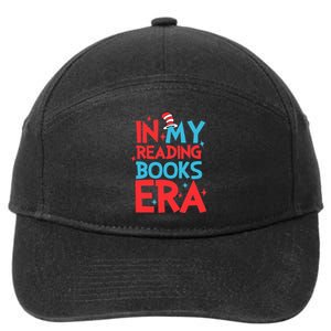 In My Reading Books Era Teachers Autism Awareness Book Lover 7-Panel Snapback Hat