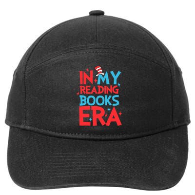 In My Reading Books Era Teachers Autism Awareness Book Lover 7-Panel Snapback Hat