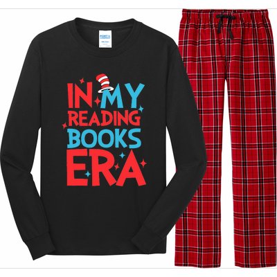 In My Reading Books Era Teachers Autism Awareness Book Lover Long Sleeve Pajama Set