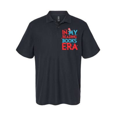 In My Reading Books Era Teachers Autism Awareness Book Lover Softstyle Adult Sport Polo