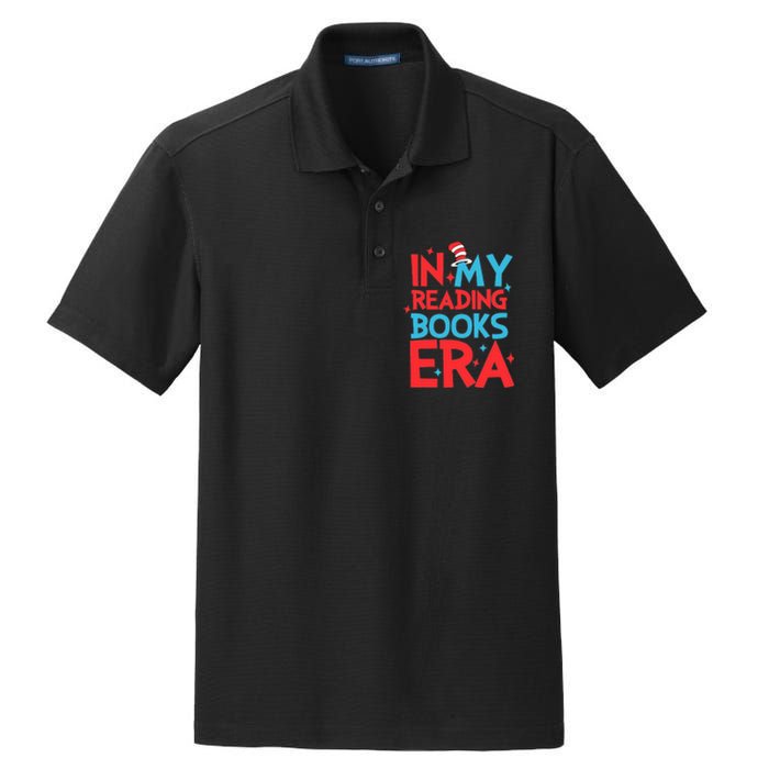 In My Reading Books Era Teachers Autism Awareness Book Lover Dry Zone Grid Polo